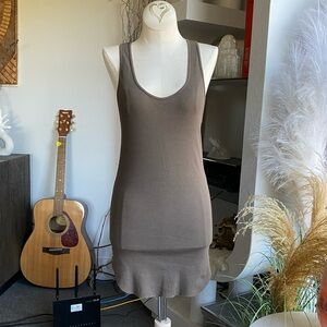 Helmut Lang Curved Hem Tank Top rick owens drkshdw enza costa joah brown M